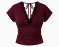 ÈLAN DRAPE TOP